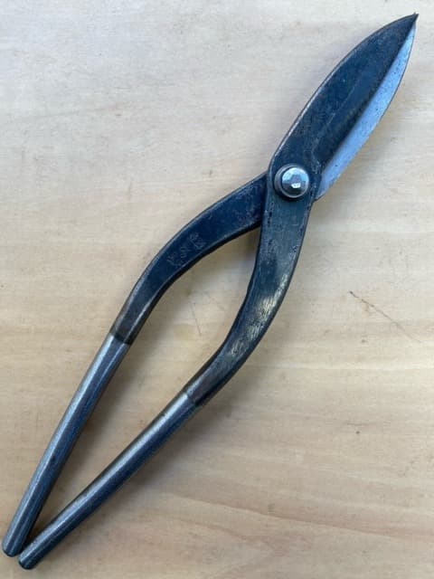 ろ政　直刃３００㎜ 板金ハサミ 直刃 300mm 種光 ビッグカット NO.8406 (株)ツボタ : OK