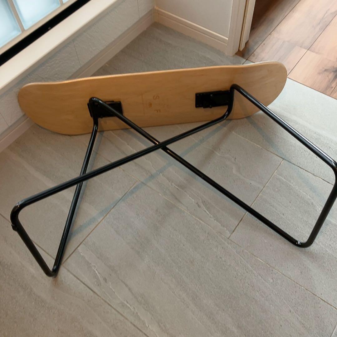 東谷 スケートボードスツール サイドテーブル ラック ブラック