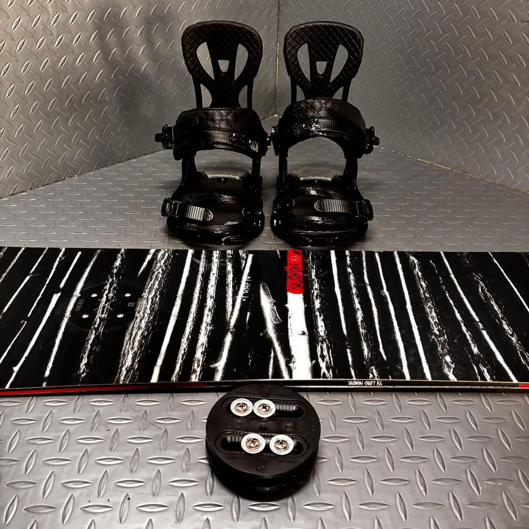 人気モデル】SALOMON CRAFT 154cm UNION2点セット - メルカリ