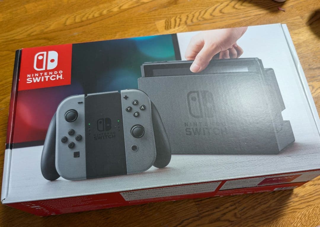 任天堂スイッチ　Nintendo switch グレー　黒　初期型 Nintendo Switch 任天堂 [グレー] [型番:HAD-S-KAAAH]【新品・国内正規