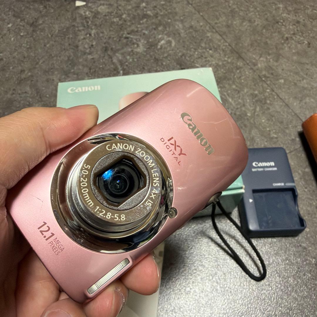 canon キヤノン IXY DIGITAL 510 IS コンデジ ピンク - メルカリ
