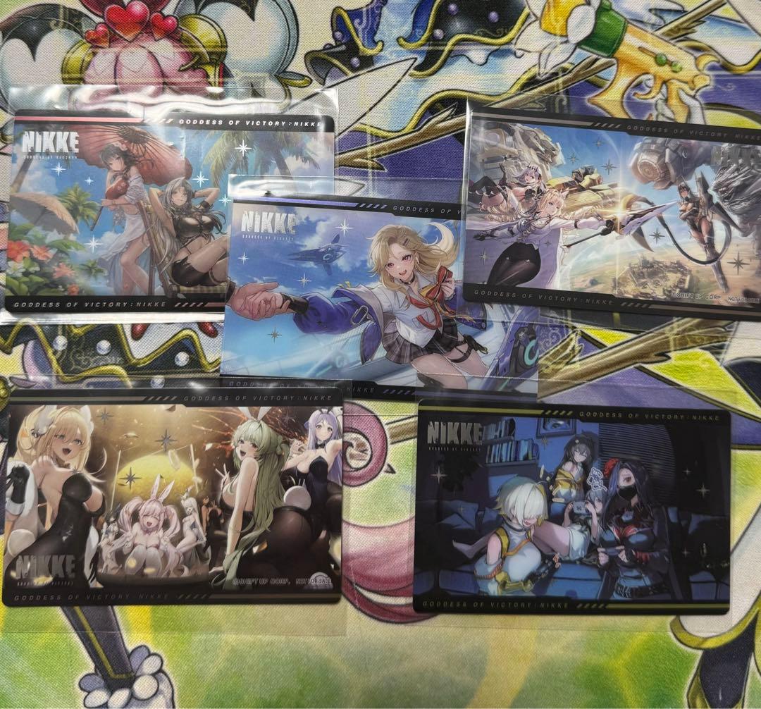 勝利の女神 NIKKE エリア防衛戦 特典メタルカード 5種セット - メルカリ