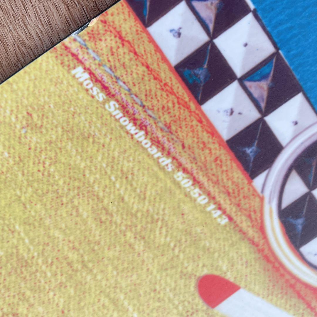 MOSS パイオニア モス スノーボード 板 fifty/fifty 143 - メルカリ