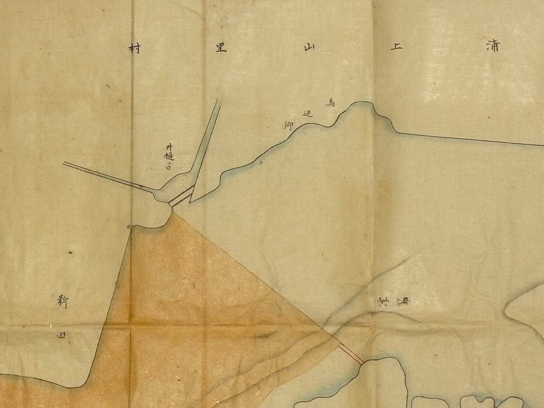 長崎港埋立地予定図」写図 1枚|古地図 長崎県 船津浦 - メルカリ