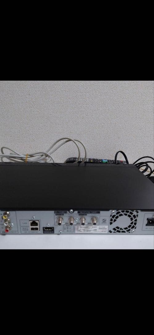 SHARP ブルーレイレコーダー BD－W580 2番組同時録画 2016年製