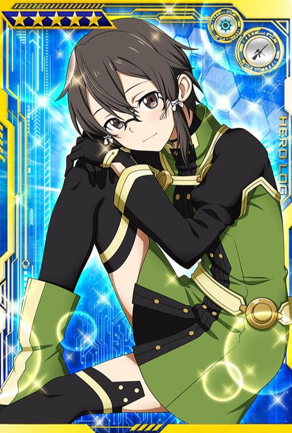 SAOAC saoアーケード 星5完凸前後 ホロ仕様 ≪私の現実≫シノン - メルカリ