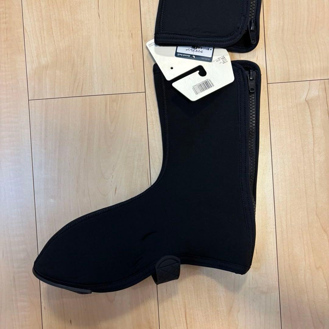 新品未使用】モンベル サイクルフットウォーマー ロング - メルカリ