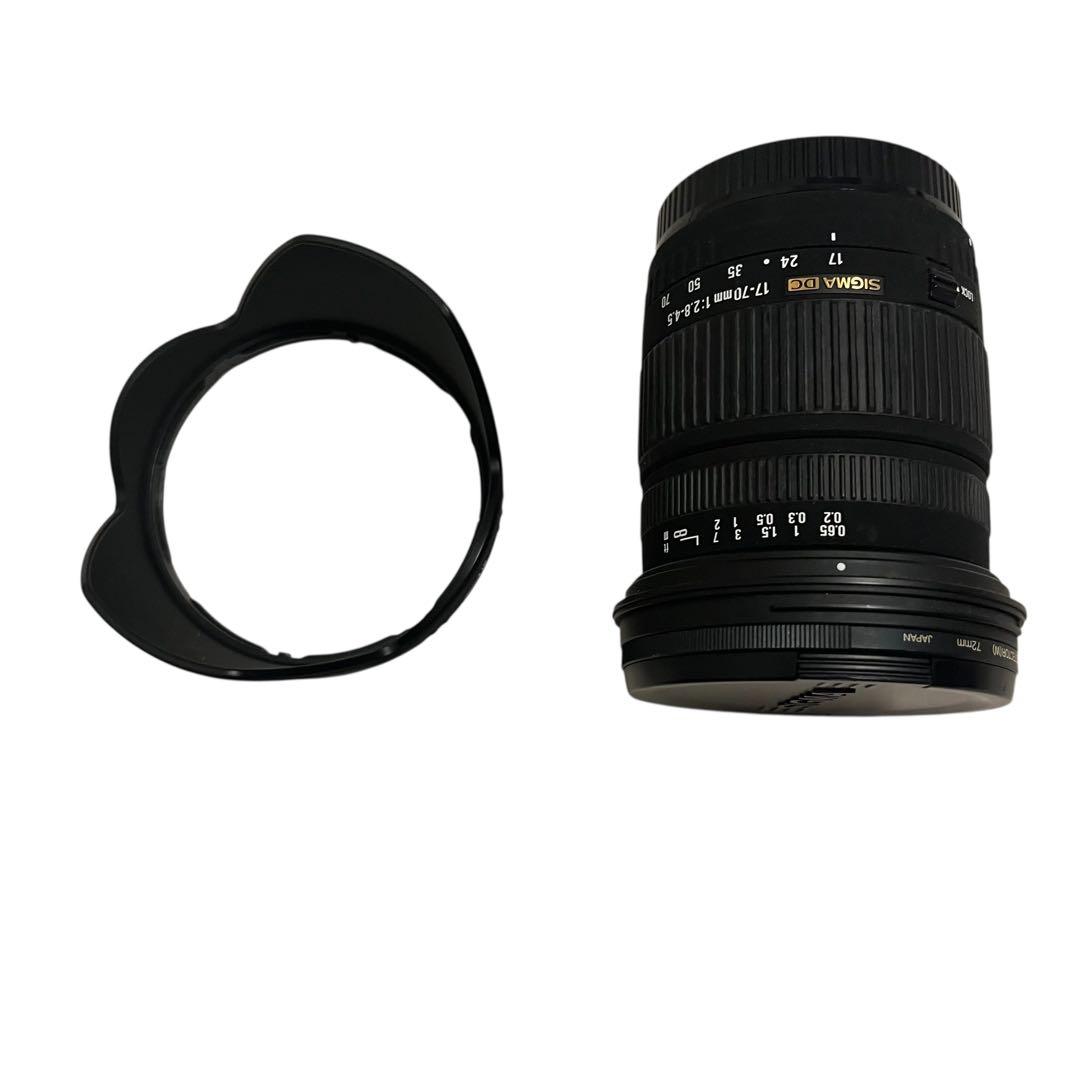 ✨大評判神レンズ♪SIGMA 17-70mm f2.8-4.5 キヤノン用✨