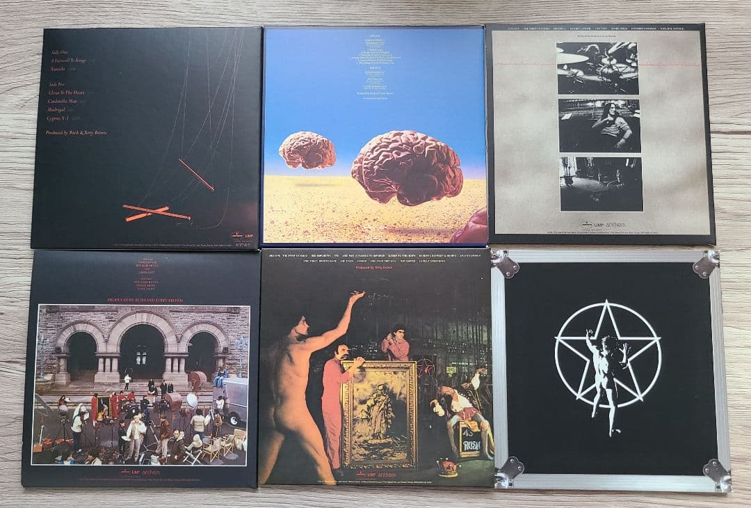 RUSH /ラッシュ スタジオアルバム15タイトル紙ジャケBOXセット(輸入盤