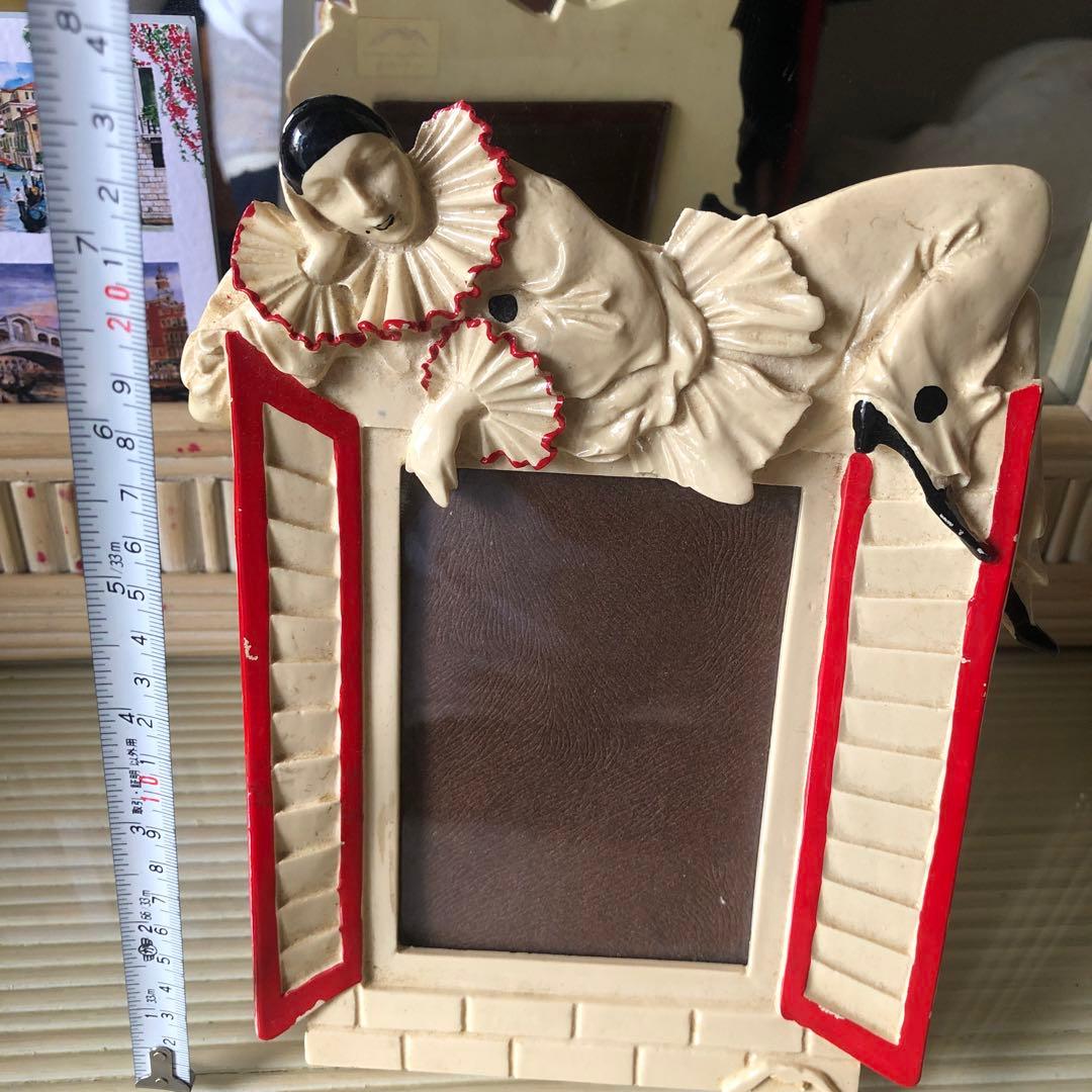 イタリア製　アンティーク　フォトフレーム　ピエロ Amazon.co.jp: Ciieeo クラシックアートフォトフレーム ビンテージ