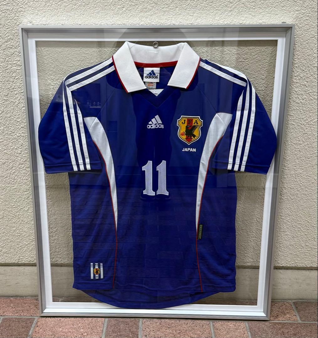 1999-2000 日本代表 三浦知良 新品未使用 選手用 ユニフォーム adidas 99年 2000年 三浦知良 日本代表ユニフォーム 新品未使用タグ