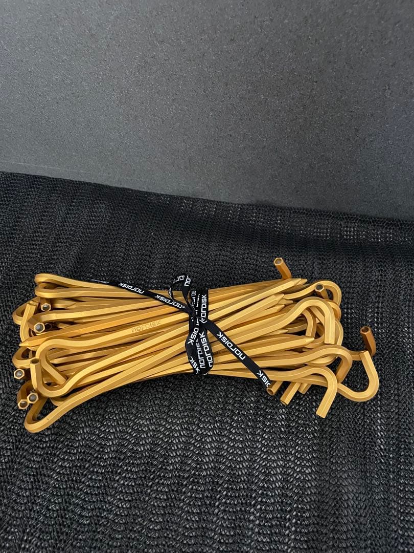 【未使用】ノルディスク(Nordisk) ペグ 43本セット NORDISK（ノルディスク） 【在庫限り！大特価】[国内正規品]NORDISK