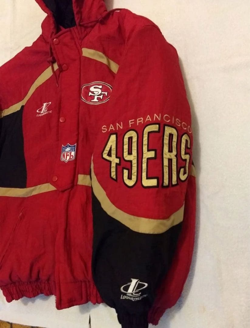 ⭐️激レア⭐️サンフランシスコ49ers NFL Pro Lineナイロンジャケット