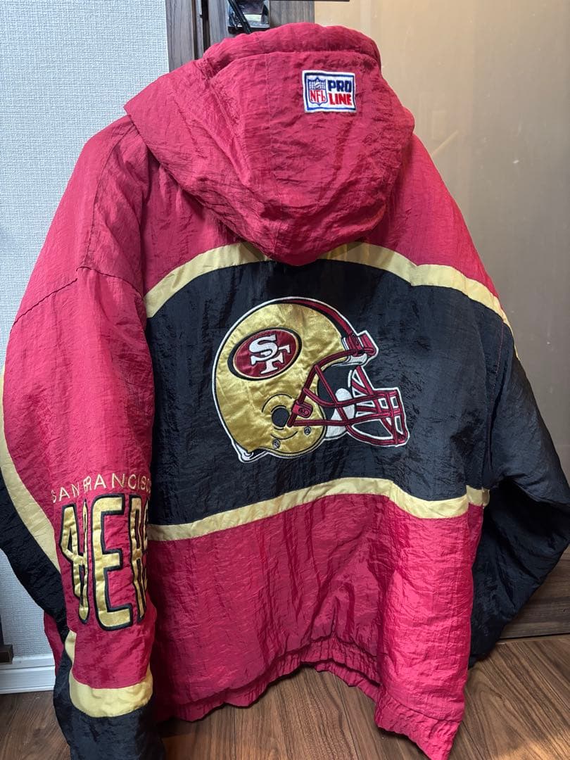⭐️激レア⭐️サンフランシスコ49ers NFL Pro Lineナイロンジャケット