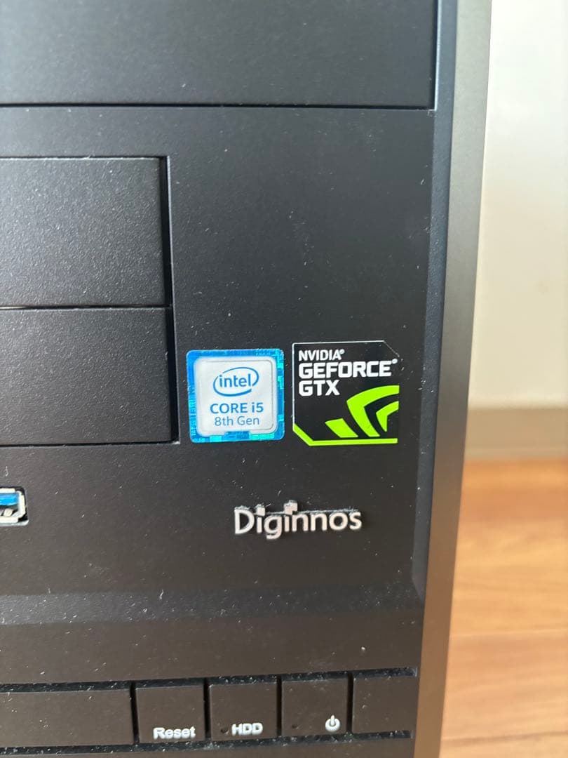 Windowsデスクトップ PC Magnate MH i5-8400 8GB GTX1050 Ti ドスパラ、Core i5-8400とGeForce GTX 1050 Tiを組み合わせたゲーム