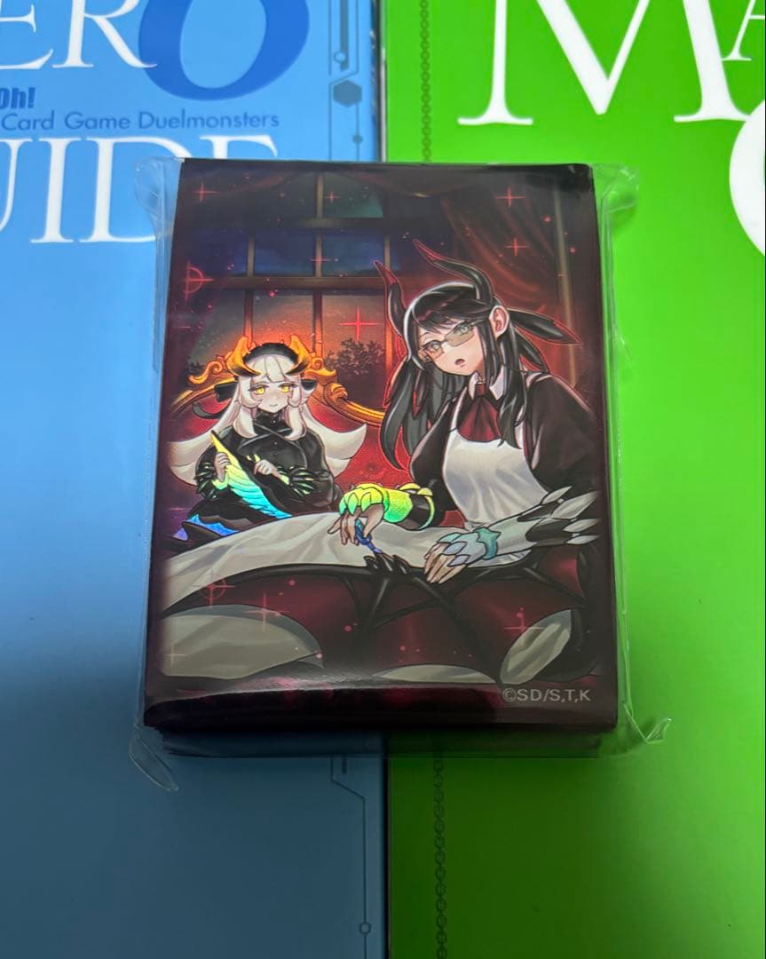 遊戯王公式スリーブ デュエル万全セット ドラゴンメイド・ハスキー 55