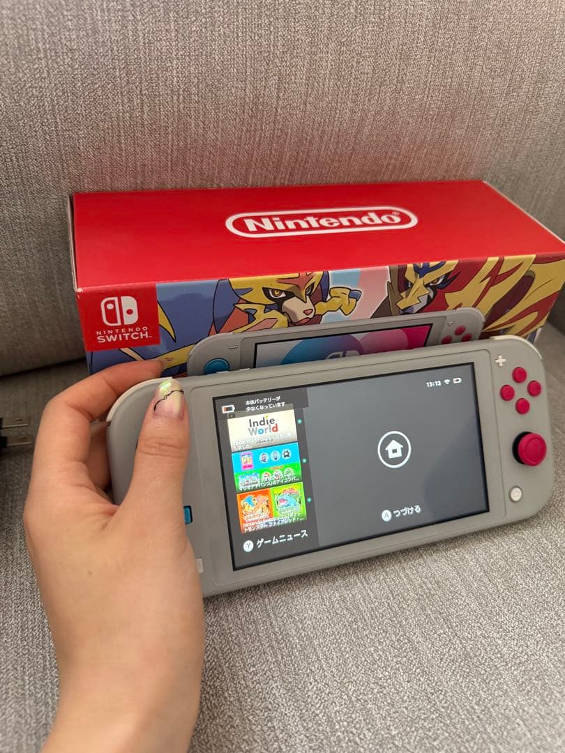 ポケモン限定版 Nintendo Switch Lite 箱・充電器付き - メルカリ