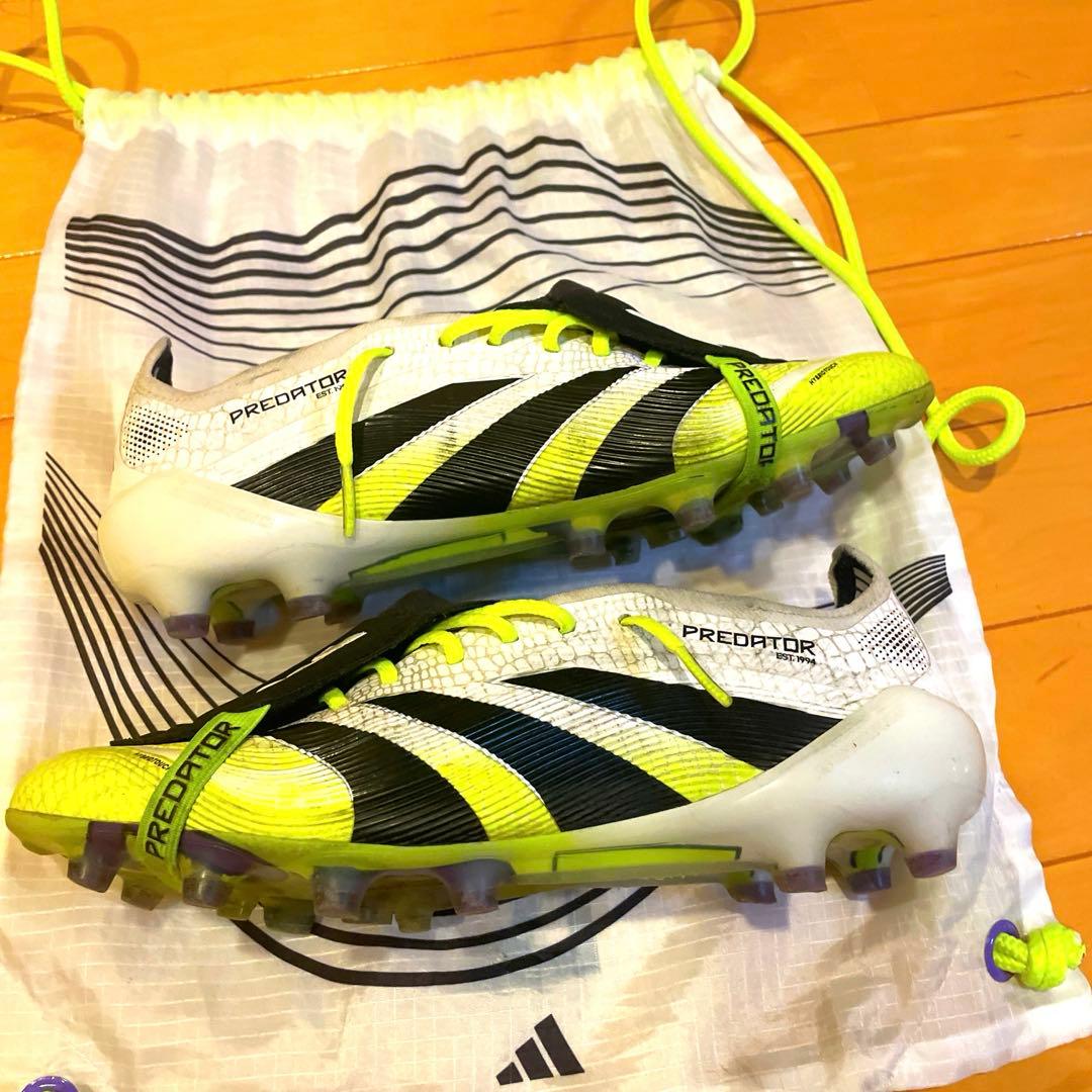 PREDATOR スパイク ベロ付き ELITE AG 25.5cm