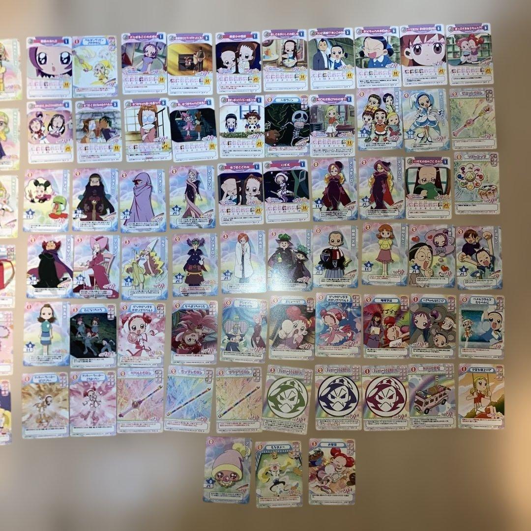 おジャ魔女どれみ　トレーディングカード146枚セット販売 Yahoo!オークション - 送料無料 おジャ魔女どれみ カードゲームコレク