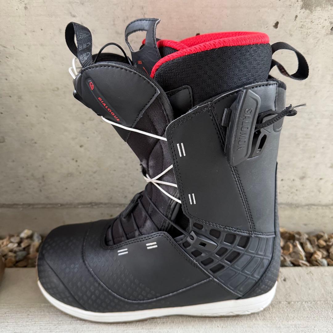 最終値下げ⚠️サロモン　Dialogue X WIDE 25.5cm　バネソール付