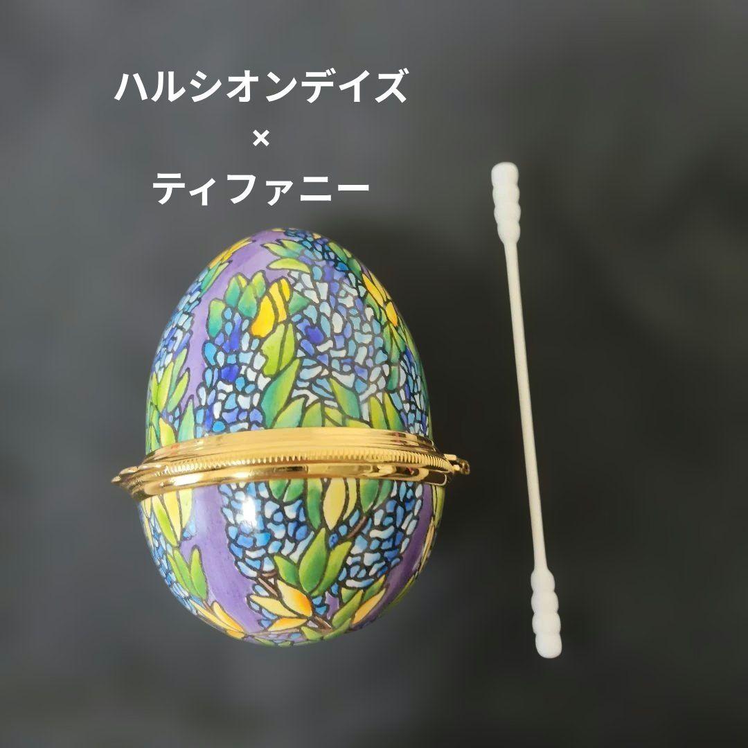 希少】Tiffany & Co. ハルシオンデイズ エナメル卵型ボックス - メルカリ