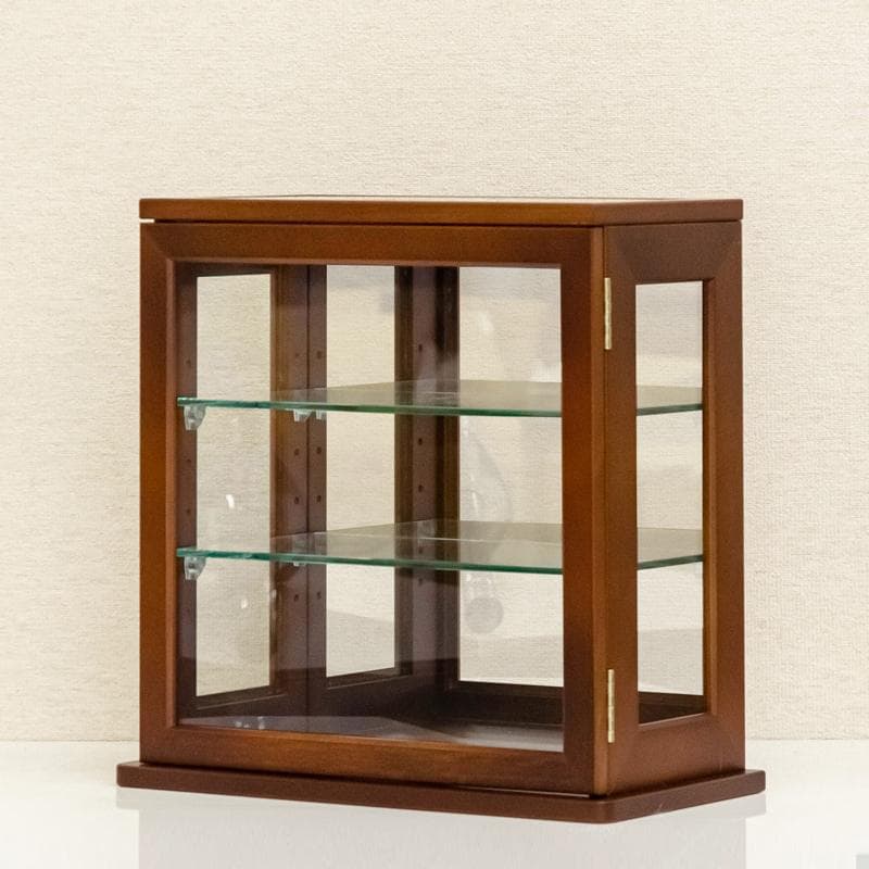 《新品・送料無料》スリムコレクションケース　ヨコ型　BR/WH