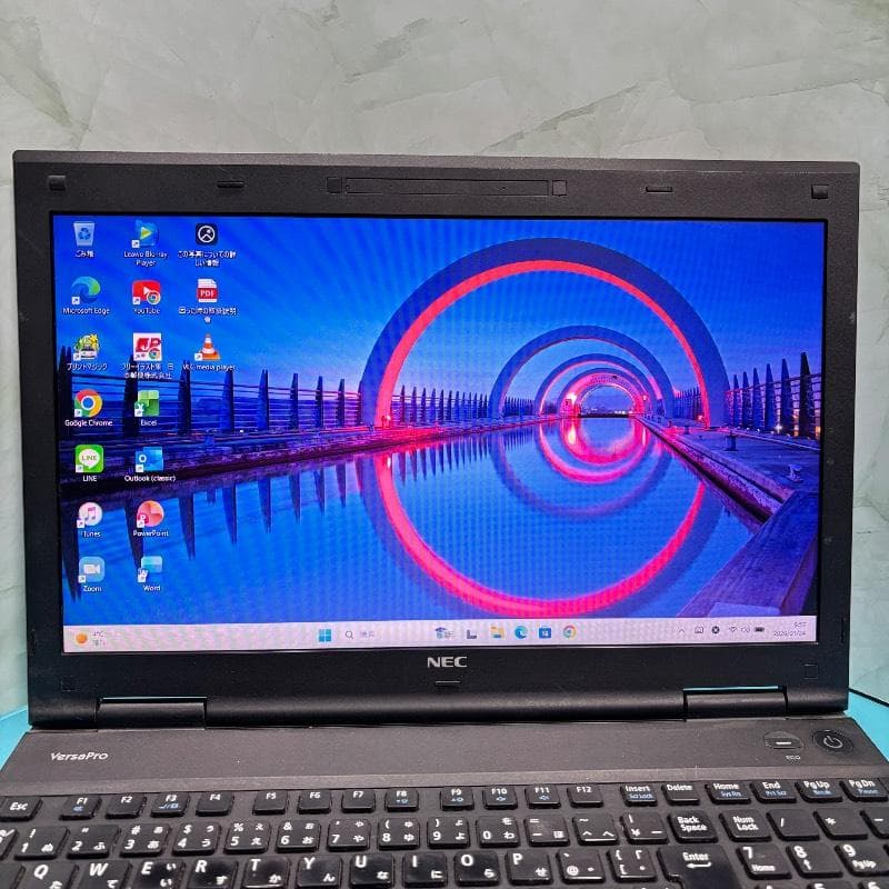 ジャンク価格☆美品✨爆速SSD✨NEC Windows11ノートPC オフィス付