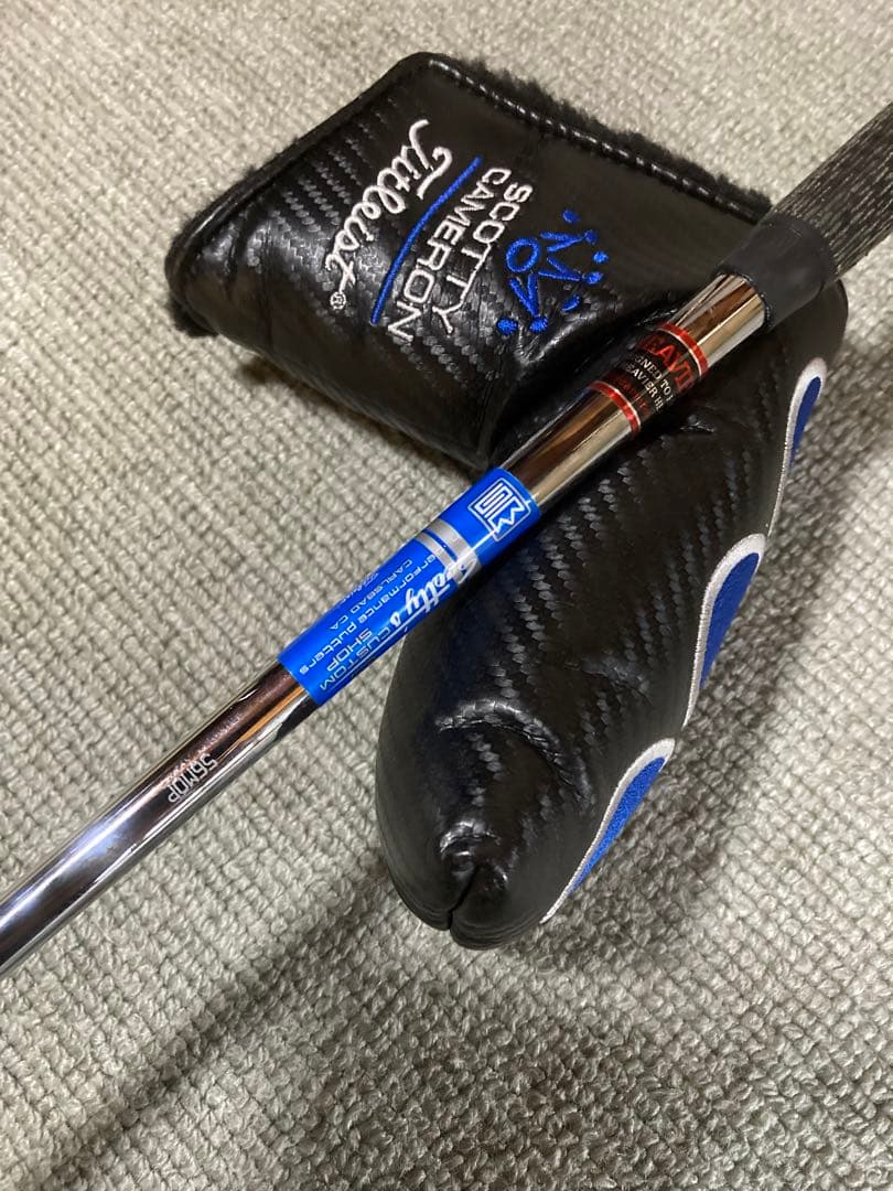 《希少美品》スコッティキャメロンスタジオセレクトニューポート2正規ブルーカスタム