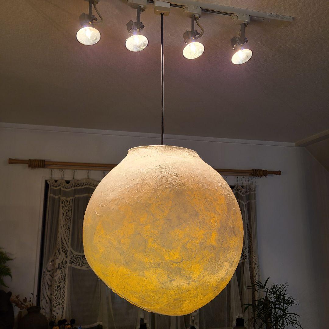 ペンダントライト 月のあかり PAN-450 和風 和紙 吊り下げ 照明 - メルカリ