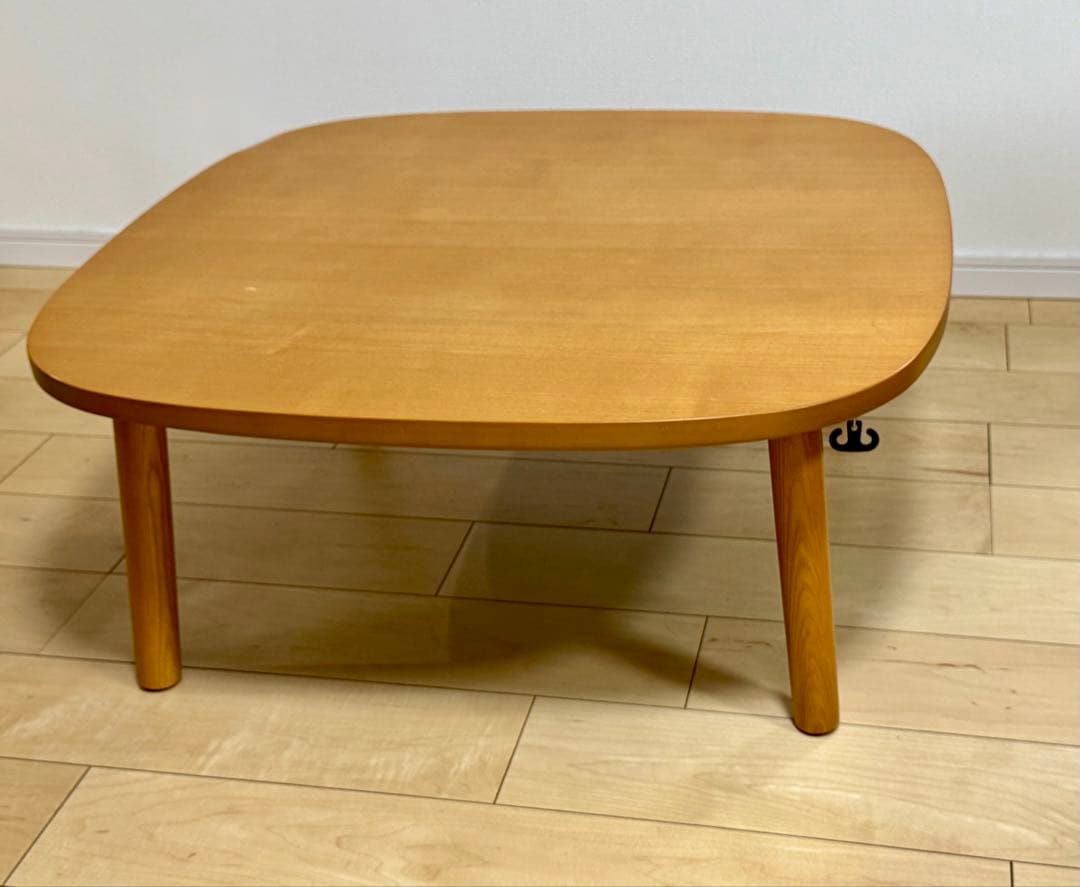 無印良品 こたつ MJ-KSF840B/N 正方形 ナチュラル - メルカリ