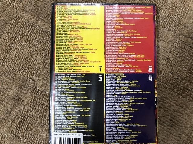 4枚組 全165曲8時間超 HIPHOP SOUL K-POP R&B DVD