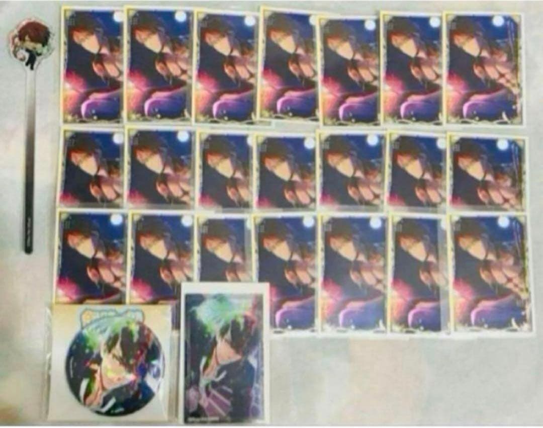 おべいみー　ディアボロ　チェキ21枚　ホロ缶バッジ　カード　フォトプロップス Obey Me!×mixx garden コラボ商品 販売開始のお知らせ - エイモ