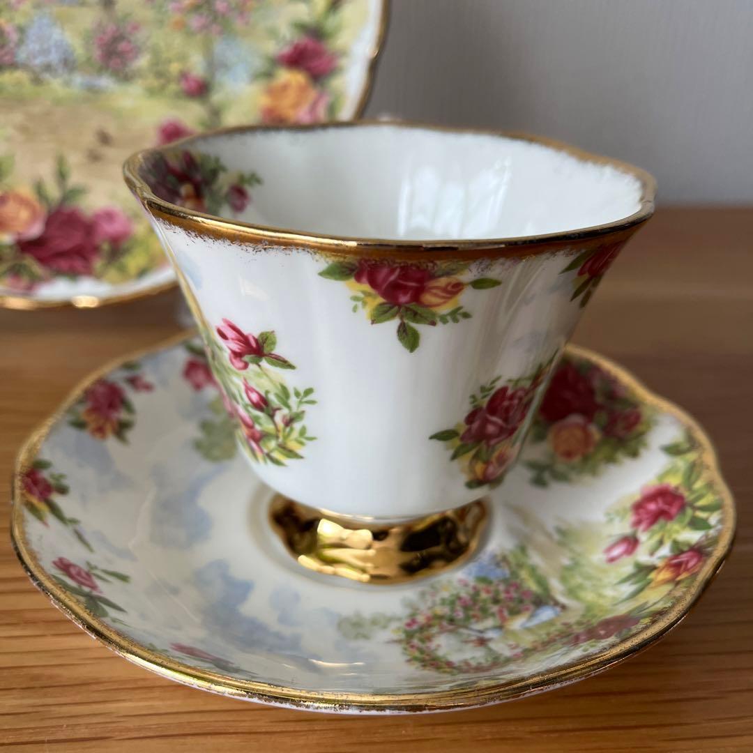 レア✩ 訳あり ロイヤルアルバート セレブレーション トリオ - メルカリ