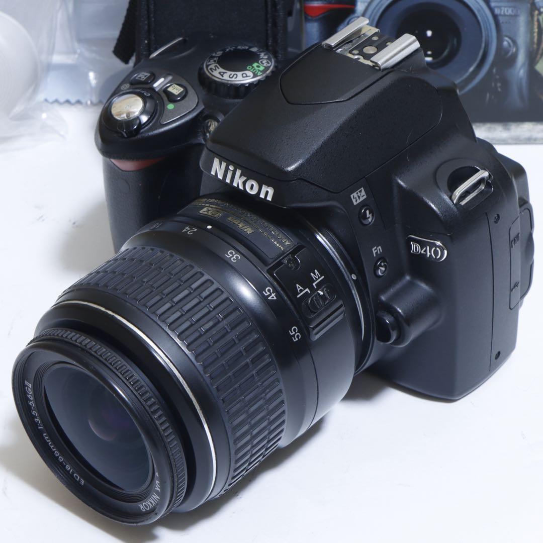 ★めち。★定番機!!★ Nikon D40セット Amazon Canada: Nikon D40 6.1MP Digital SLR Camera Kit with 18-55mm