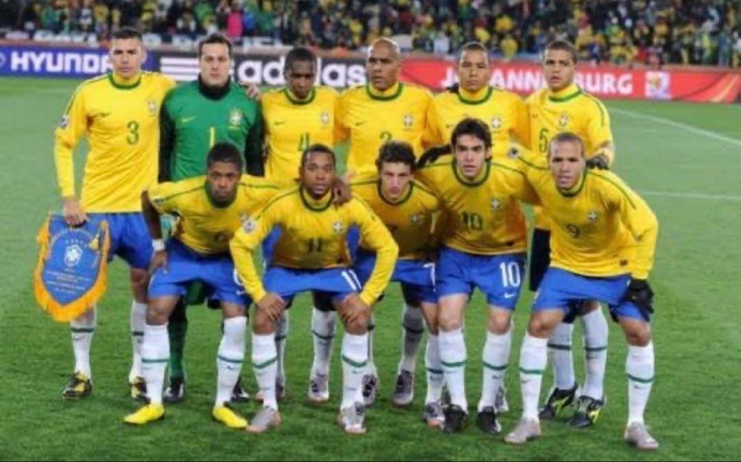ブラジル代表 2010年 ホーム ユニフォーム 南アフリカワールドカップ
