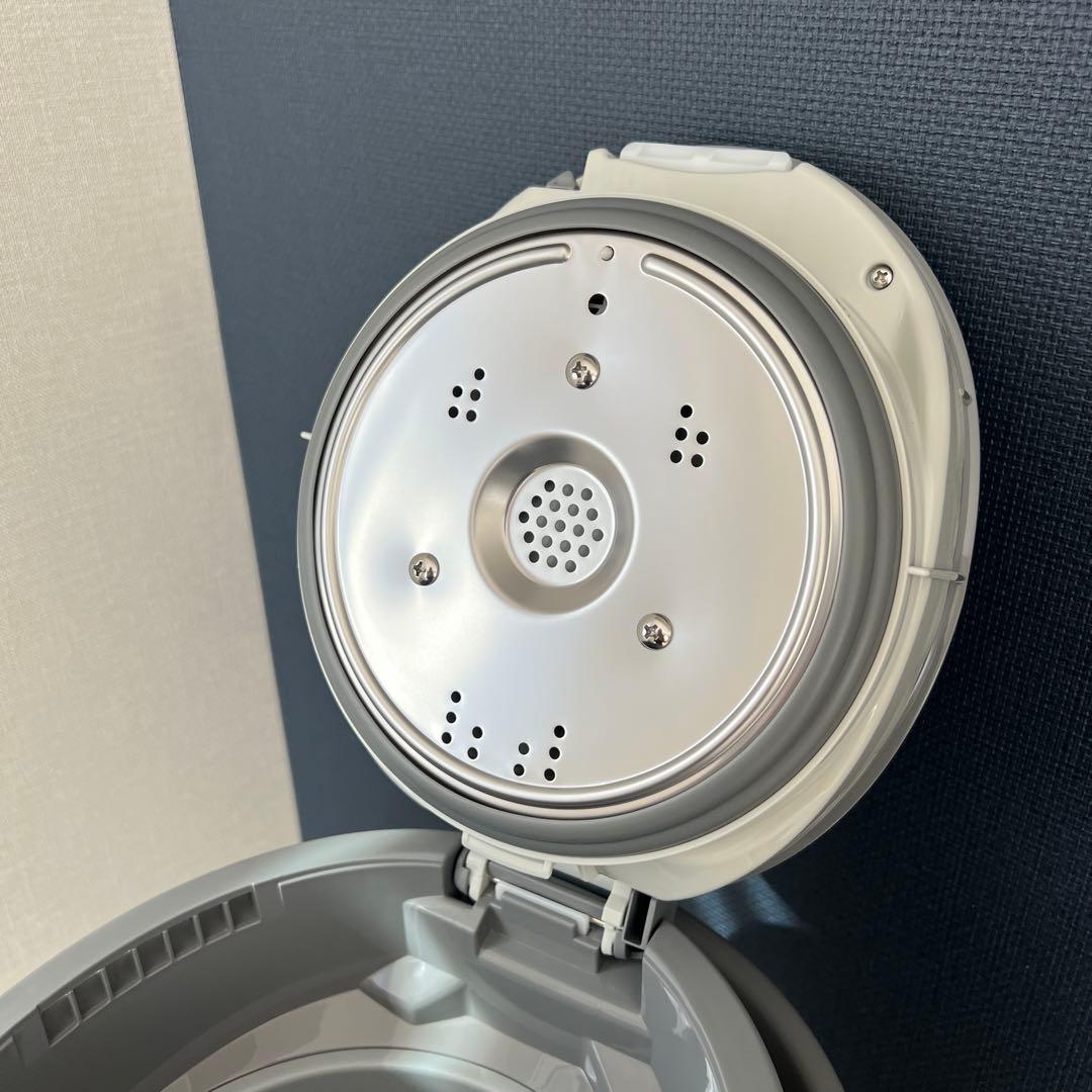 スチーム式加湿器 グレー 4.0L