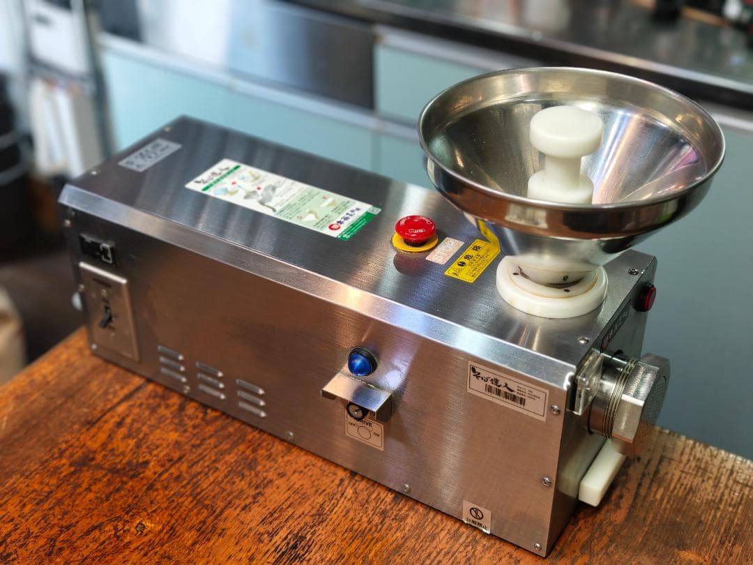 金土日の週末セール！　業務用 十割蕎麦製麺機　そば達人　中古品　送料込み 二代目長助野田店で十割そば食べ放題 | 株式会社サガミ