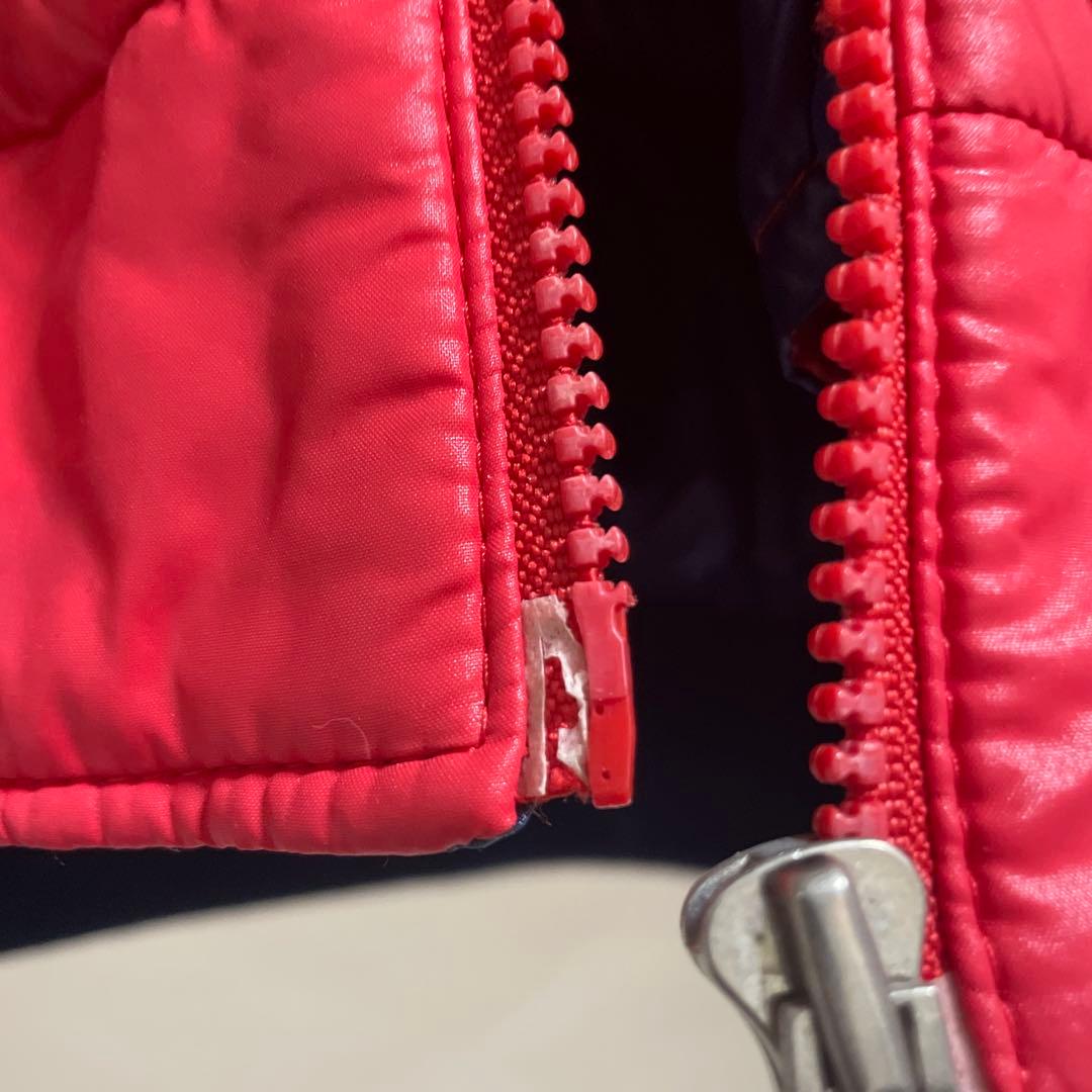 80年代 MONCLER×asics 赤 ダウンジャケット サイズ165 - メルカリ