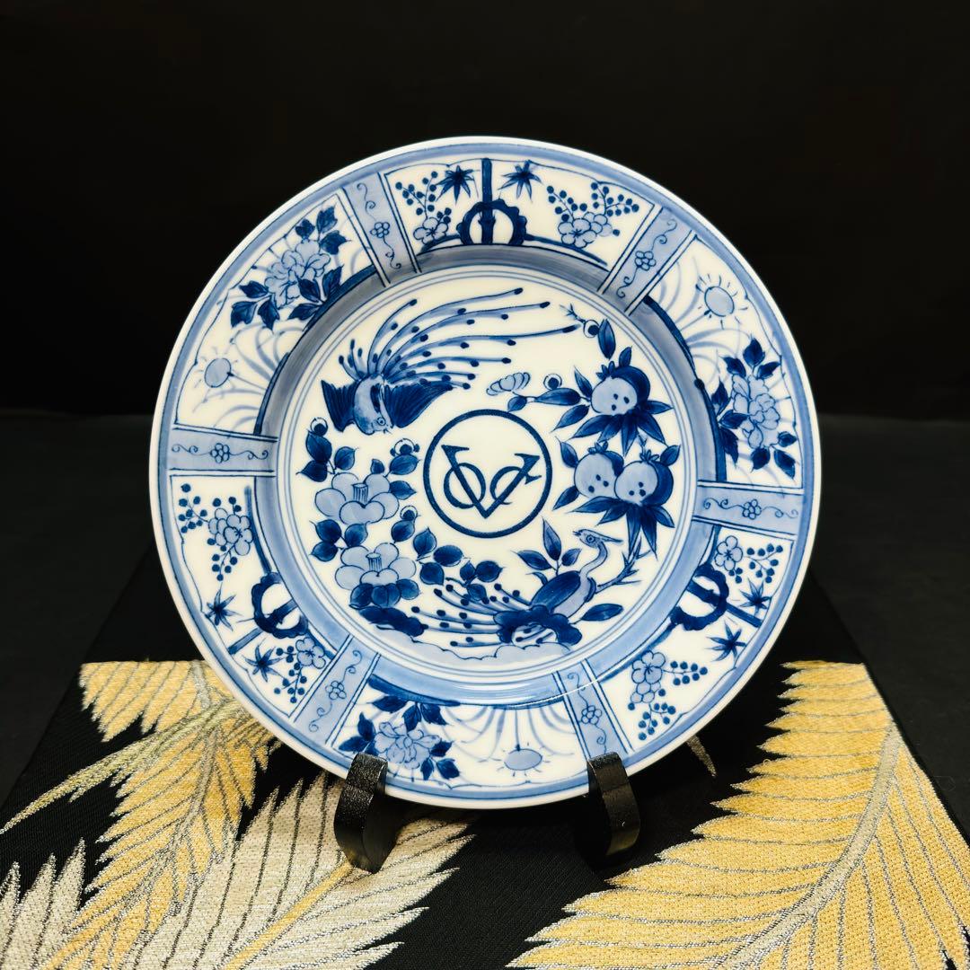 古伊万里 有田焼 VOC シリーズ 染付芙蓉手 皿 未使用 - メルカリ