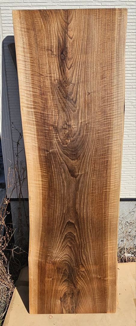 最終価格 ブラックウォールナット 一枚板 ダイニング テーブル