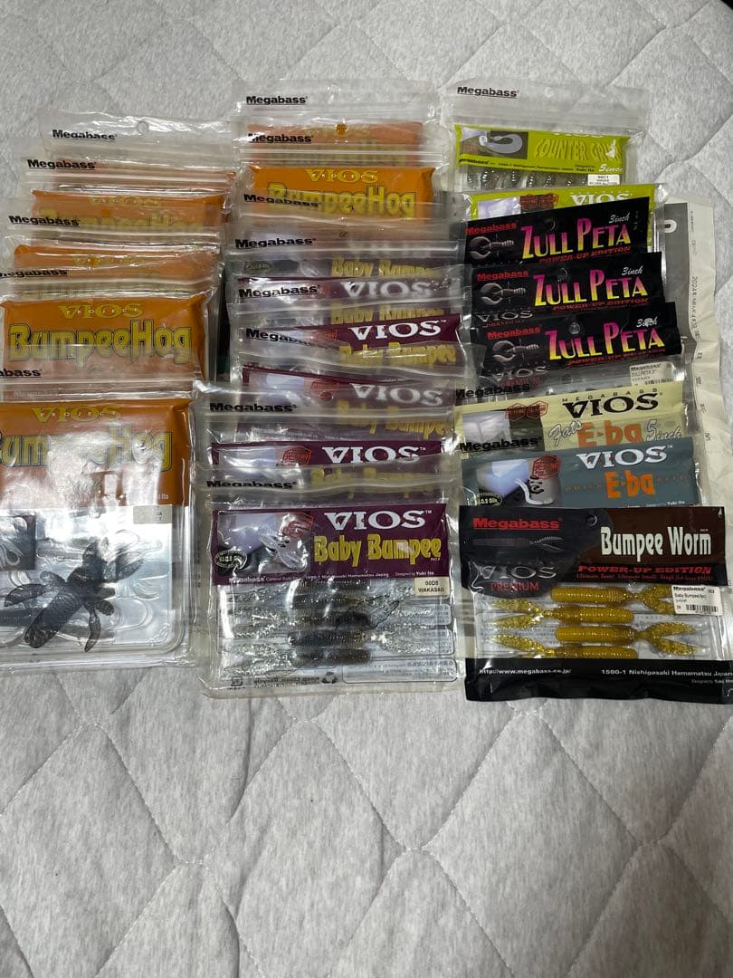 Megabass VIOSワームセット Megabass - メガバス VIOSワーム セットの通販 by Hank｜メガバスなら