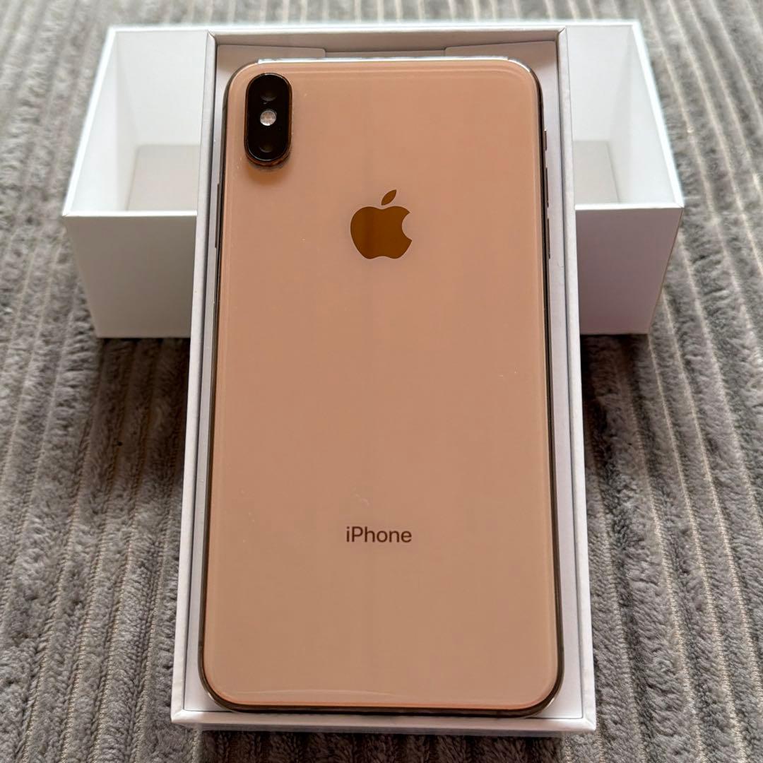iPhone Xs max 512GB ゴールド 最大容量77% - メルカリ