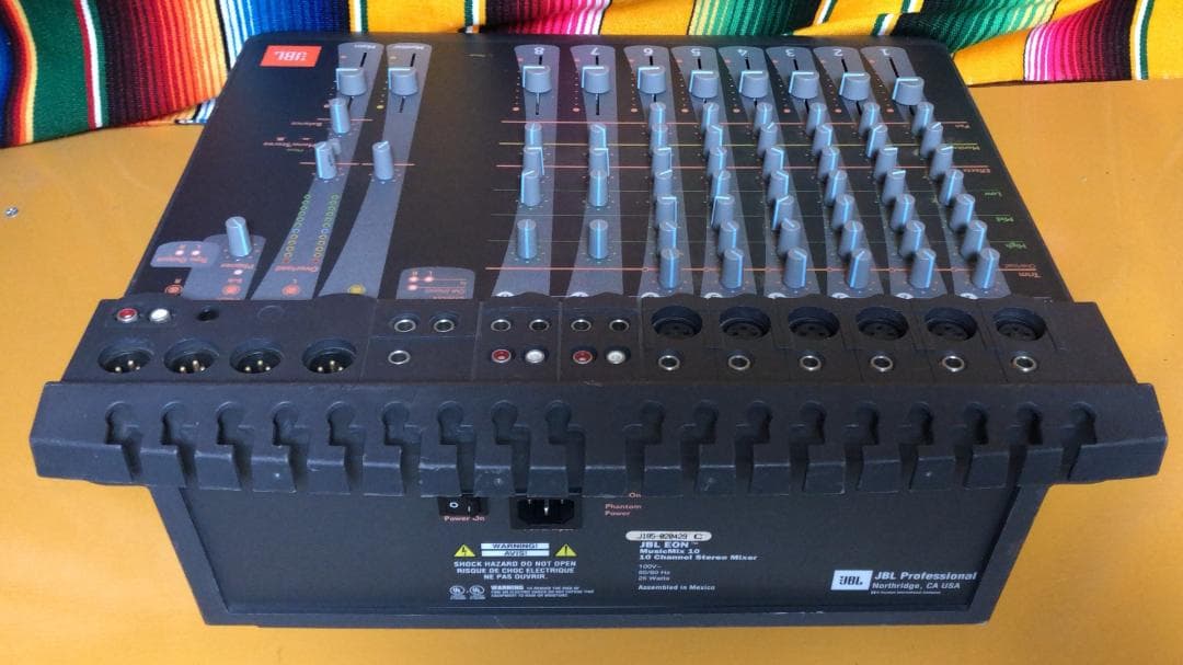 JBL EON MUSIC MIXER 10チャンネル ステレオミキサー中古 - メルカリ