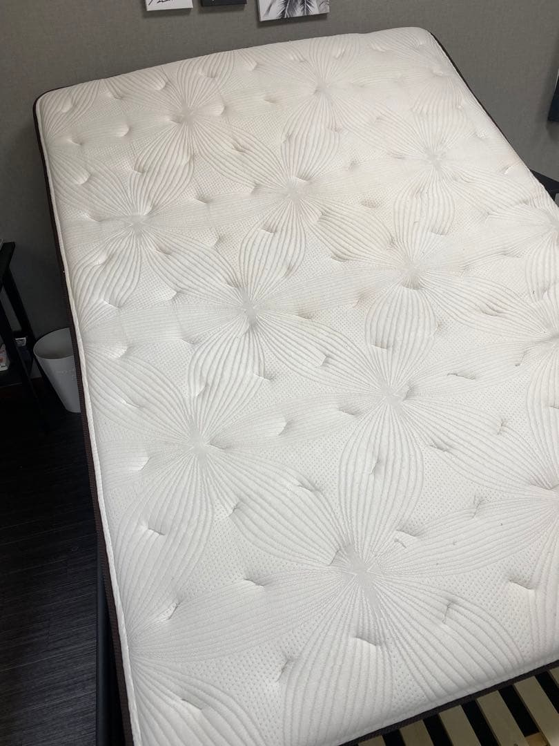 訳あり　中古　元値15万円超《送料込》フランスベッド　マットレス　ダブル