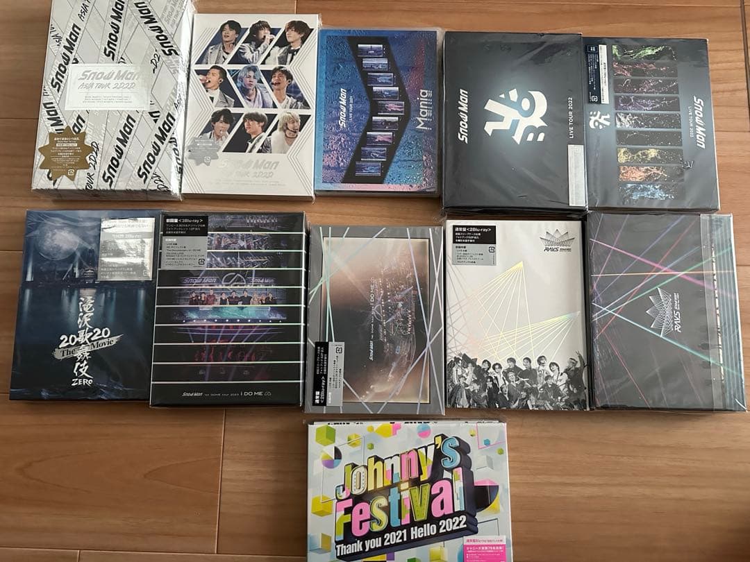SnowMan ライブ Blu-ray まとめ売り - メルカリ