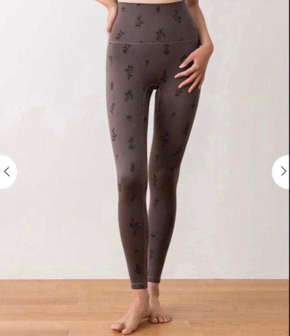 新品未使用【SUKALA】フラワーブーケレギンス ブラウン M - メルカリ