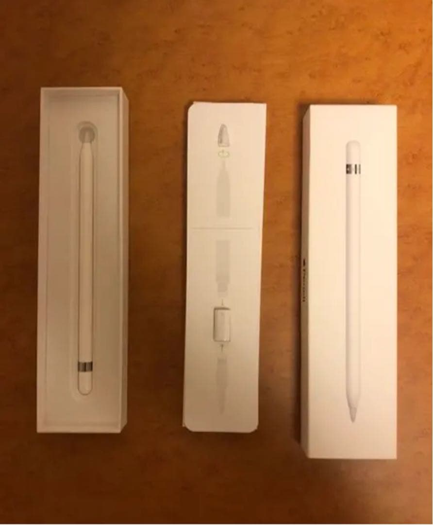 Apple Pencil第一世代 箱・付属品・説明書完備 付属品は未使用＆未開封 APPLE PENCIL 第一世代 箱 説明書 付属品付き｜Yahoo!フリマ（旧PayPay