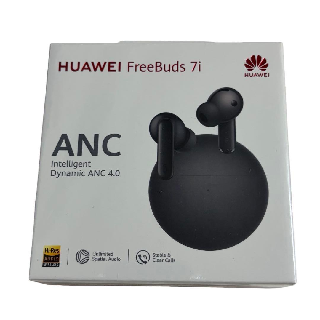 【新品未開封】HUAWEI FreeBuds 7i ワイヤレスイヤホン　ブラック Amazon.co.jp: HUAWEI FreeBuds 7i ワイヤレスイヤホン Bluetooth