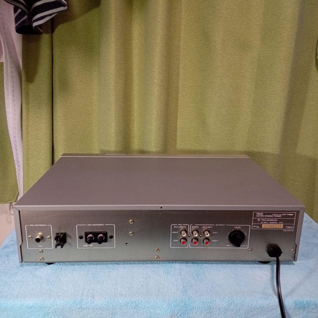 TRIO AM FM ステレオチューナー KT 1100 - メルカリ