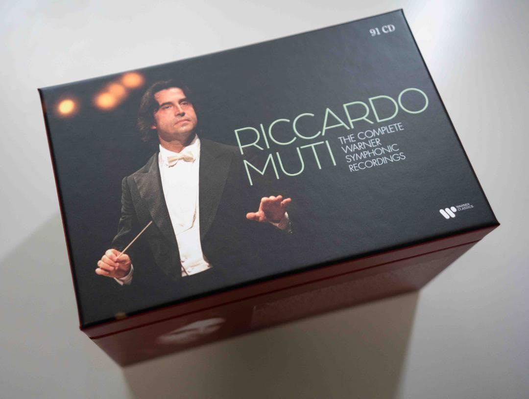 クラシック Riccardo Muti Warner box 91cd Riccardo Muti - Riccardo Muti: The Complete Warner Symphonic